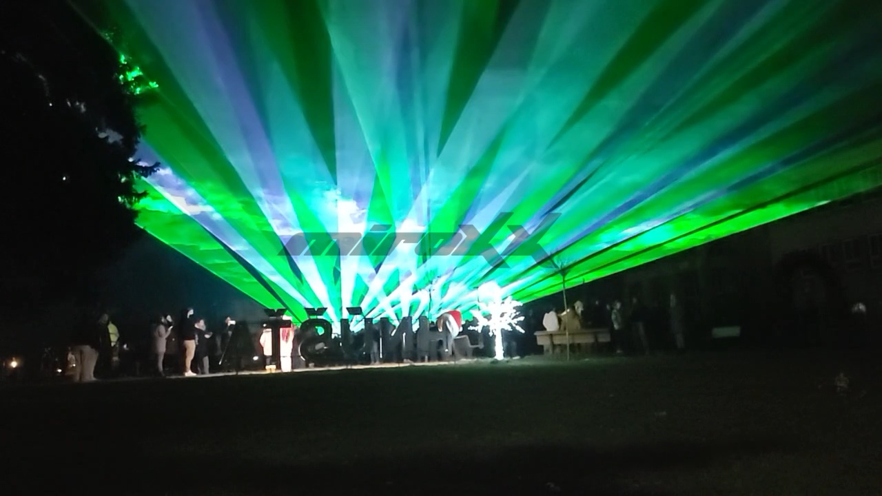 LaserShow pre mesto HNÚŠŤA - Silvester 2024/2025 