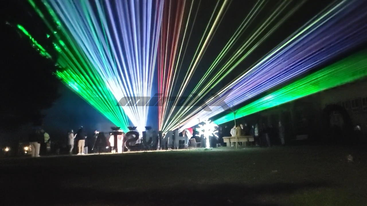 LaserShow pre mesto HNÚŠŤA - Silvester 2024/2025 