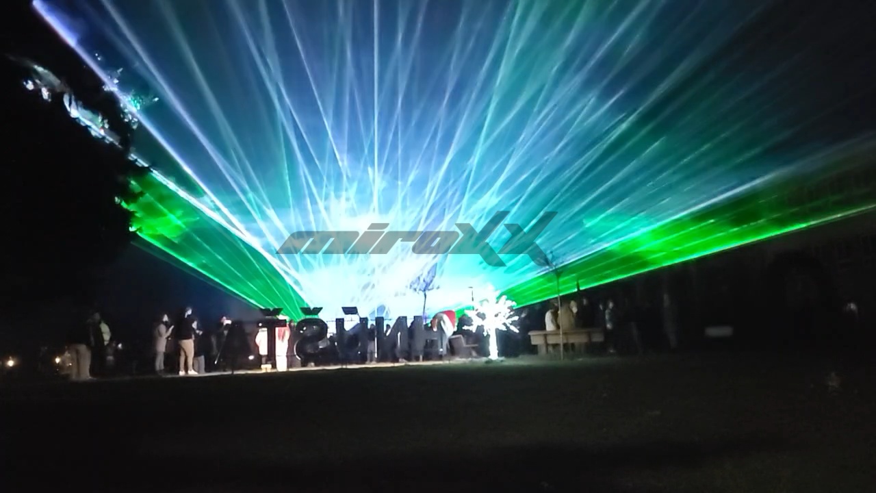 LaserShow pre mesto HNÚŠŤA - Silvester 2024/2025 