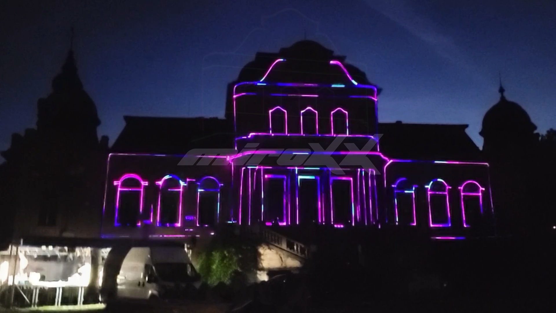 Spišský HRHOV - Laser MAPPING kaštieľa a laserová show - Harhovske cuda a zabaviska 2024