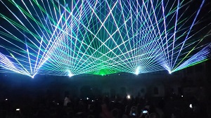 Svetlo VALMEZ 2024 - laser show & mapping / Valašské Meziříčí 20.9. /